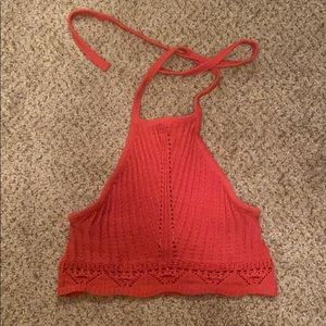 Crotchet crop top